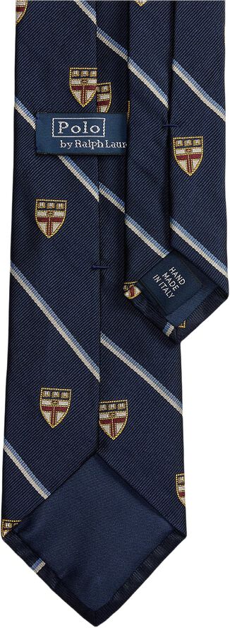 Striped Silk Repp Club Tie