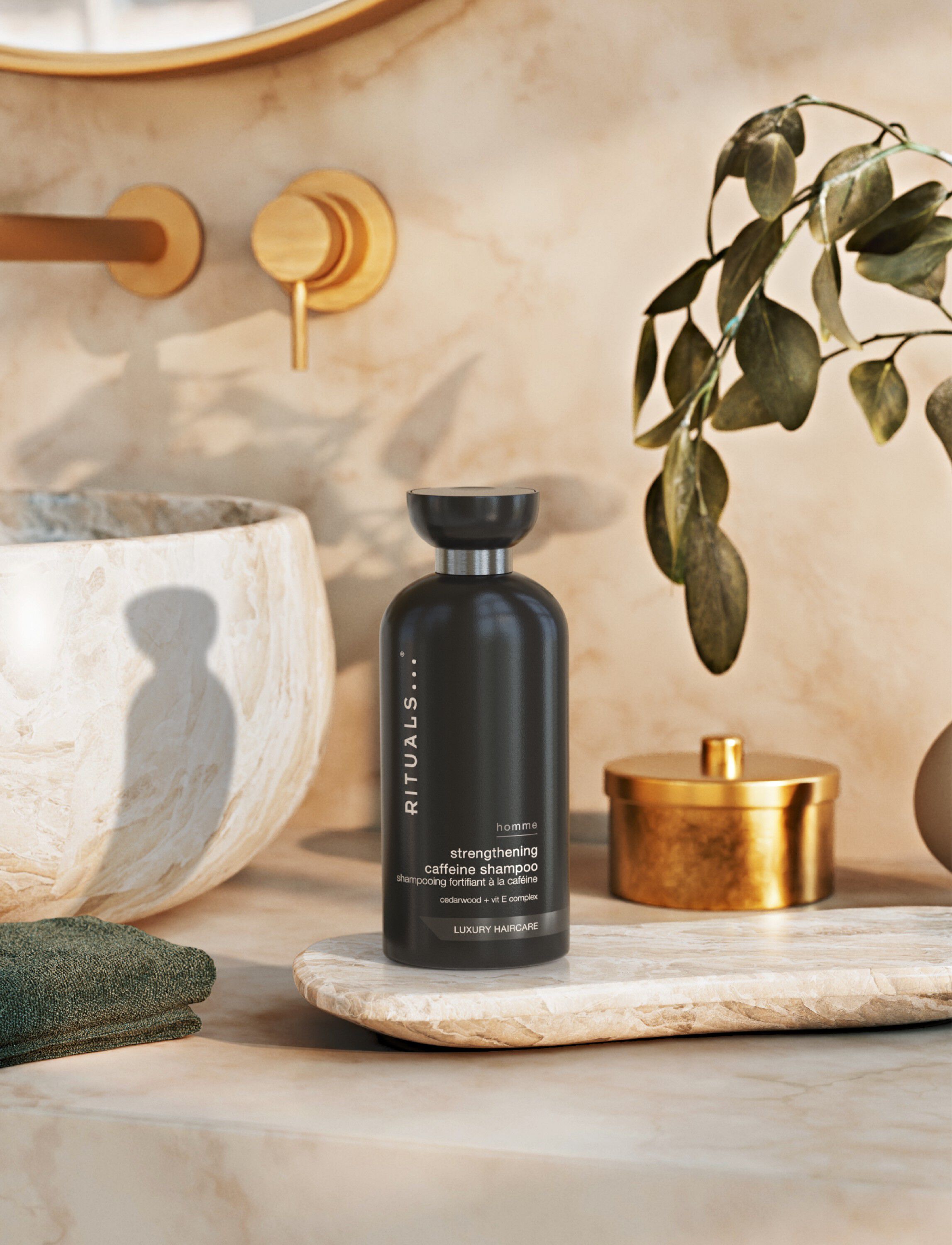 Homme Strengthening Caffeine Shampoo 250ml