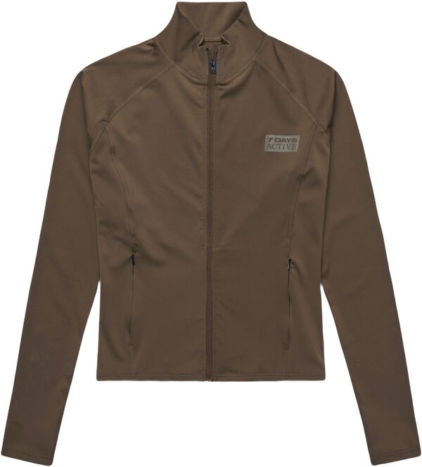 Womens Full Zip Running Top