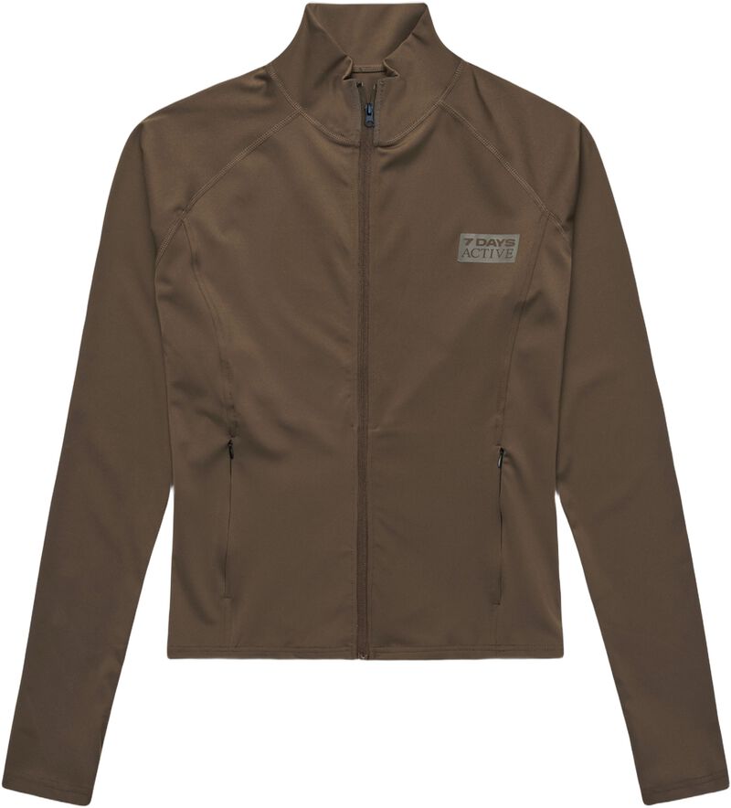 Womens Full Zip Running Top
