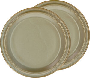 Middagstallerken Evig 26 cm 2 stk. Brun Porcelæn