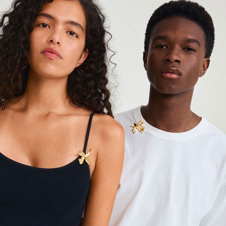 DREAM broche gold-plated