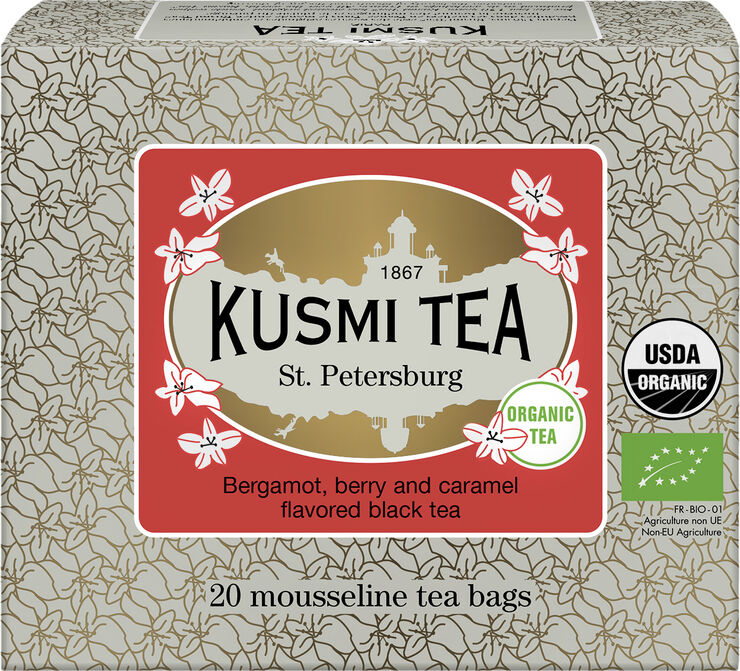 Organic St. Petersburg - 20 mousseline tea bags - 40gr/1.4oz