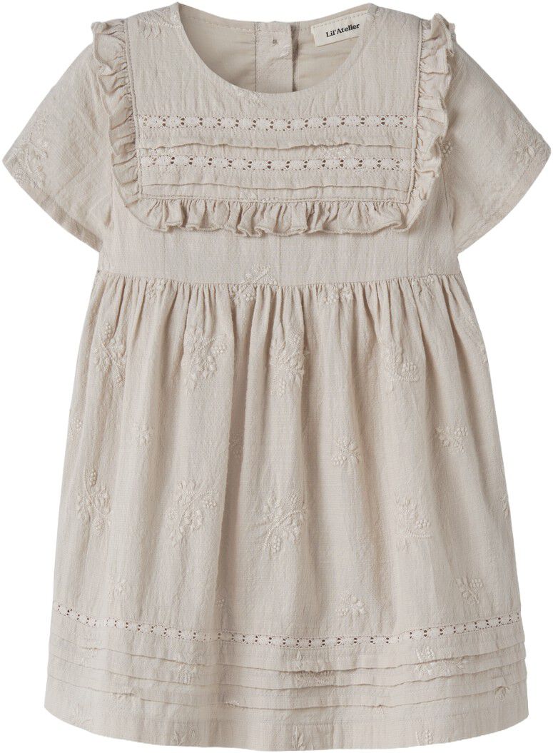 NMFFERONIA SS LOOSE DRESS LIL