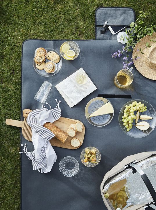 Picnic Juni bowl small, 4-pcs (6) Clear