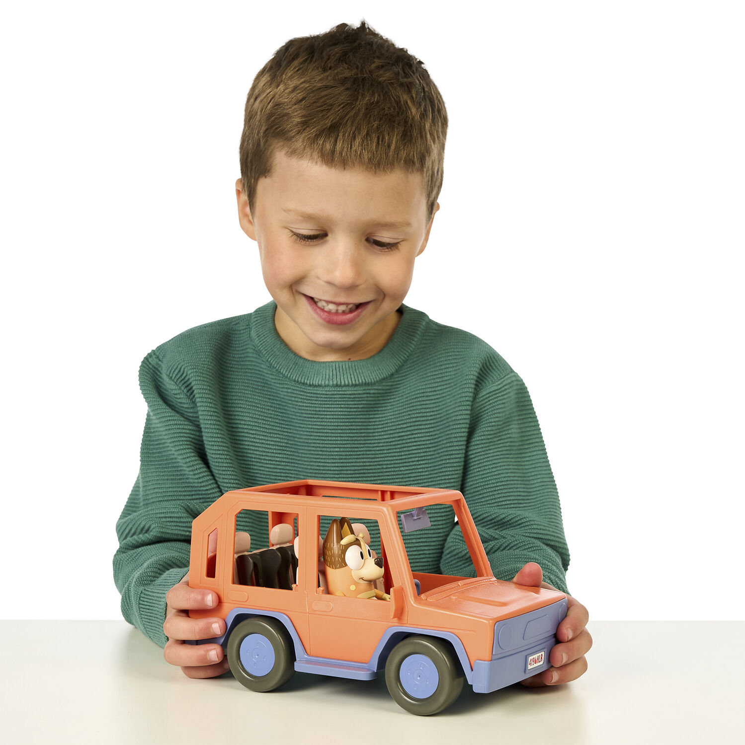 BLUEY Heeler Family Road