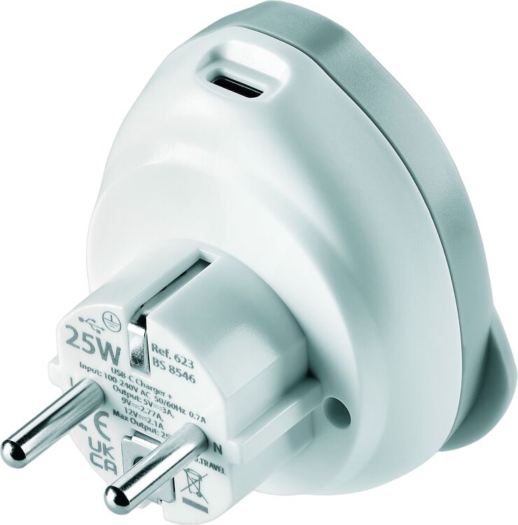 World - EU USB-C Adaptor + 25W