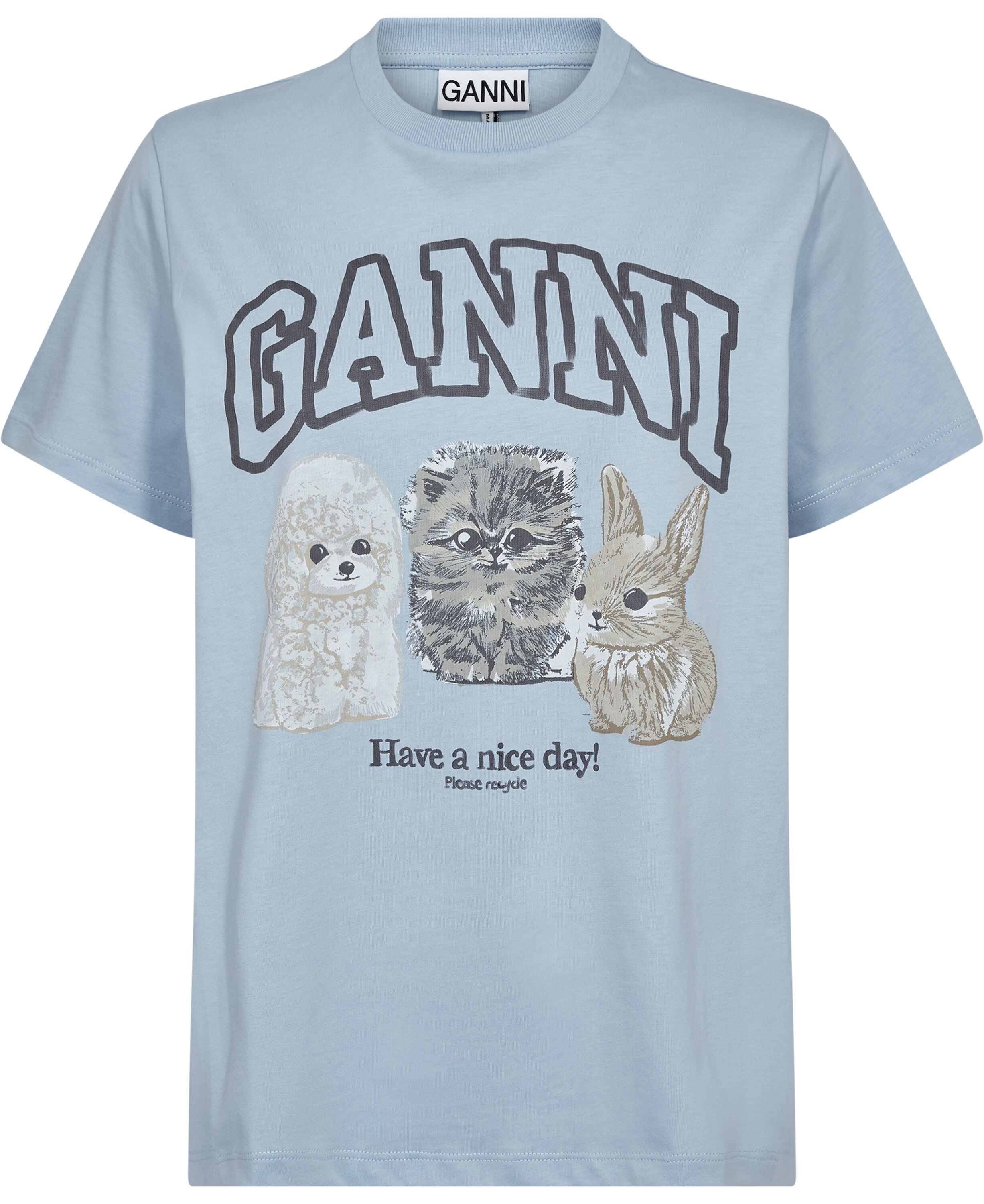 Basic Cotton Jersey Animals Relaxed
