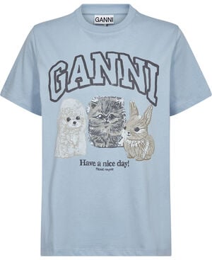 Basic Cotton Jersey Animals Relaxed