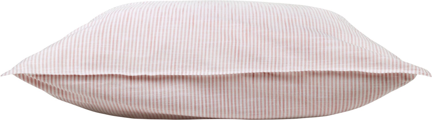 Monochrome Lines Pudebetr&aelig;k rosa/hvid 70x50 cm NO