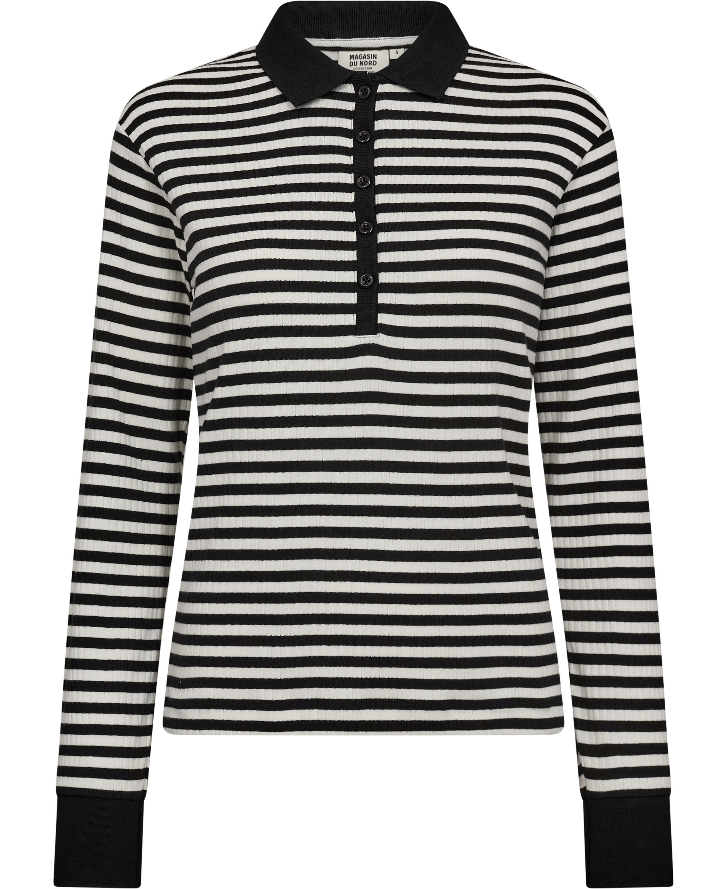 Milla 24 Long sleeve polo top - 100% Organic Cotton GOTS