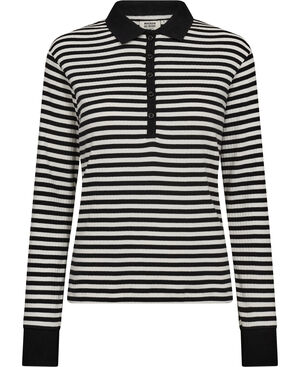 Milla 24 long sleeve polo top - 100% Organic Cotton GOTS