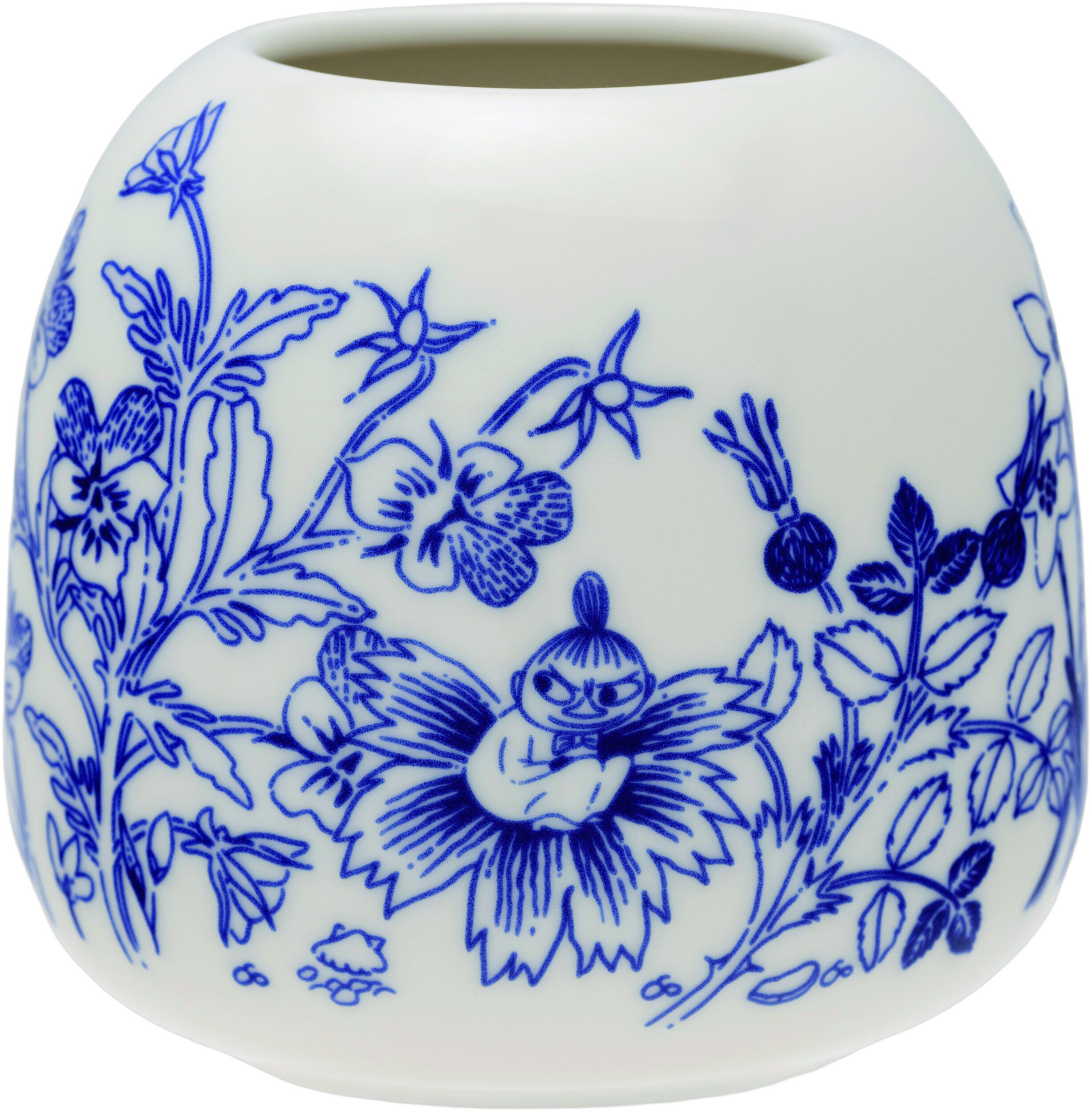 Moomin Arabia 100x95mm vase Haru