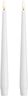 Moods & More - LED taper candle, Silk, Slim, Classic white,