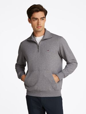 ESSENTIAL TERRY 1/4 ZIP