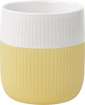 Fluted Contrast Mug 35cl Sunbeam