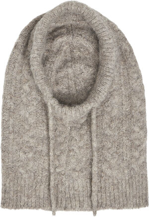 OBJMILU CABLE KNIT BALACLAVA 135