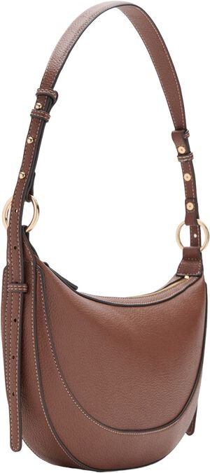 Oval shoulder bag