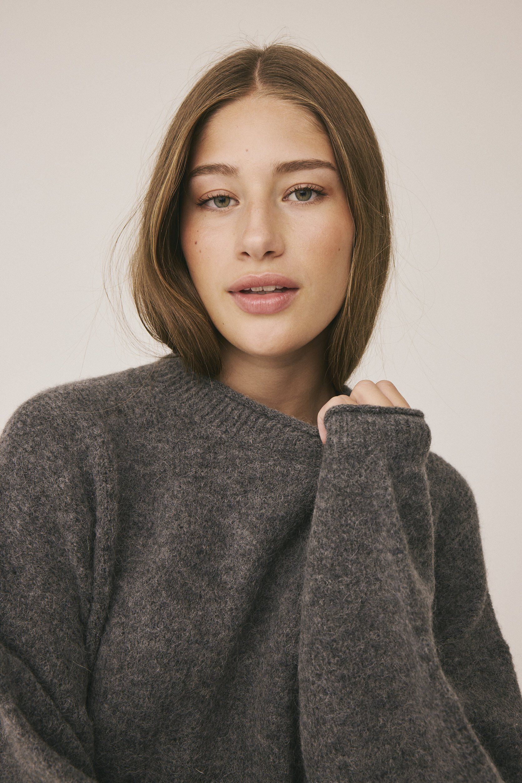 Cindi 9 Striksweater - Alpakamix RWS