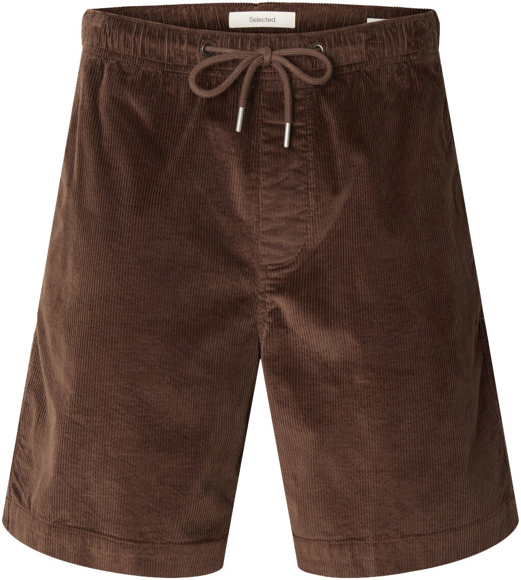 SLHREGULAR-JACE CORDUROY SHORTS NOO
