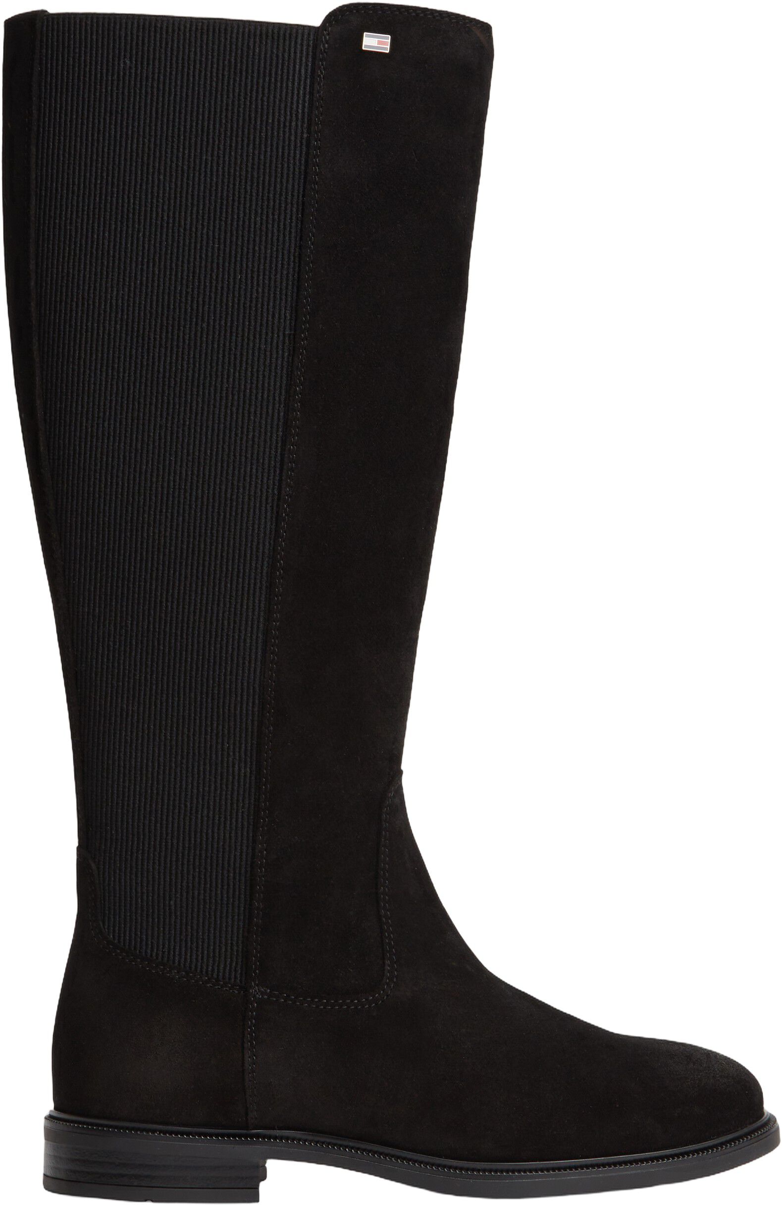 Enamel Flag Suede High Chelsea Boots