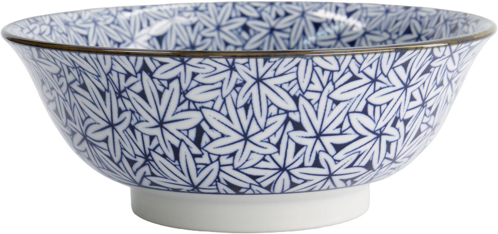 Hana Blue Mixed Bowls Ramen 20.5x8cm 1200ml Momiji FK-8446/C