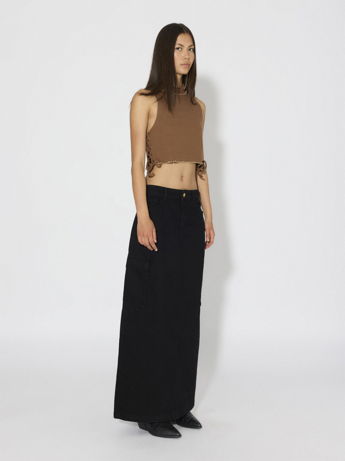 SNVENUS HR MAXI SKIRT - WST
