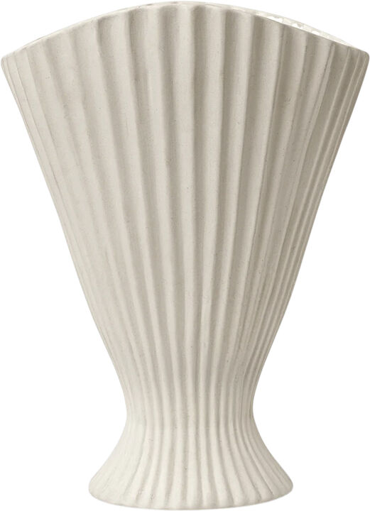 Fountain Vase - Off-White