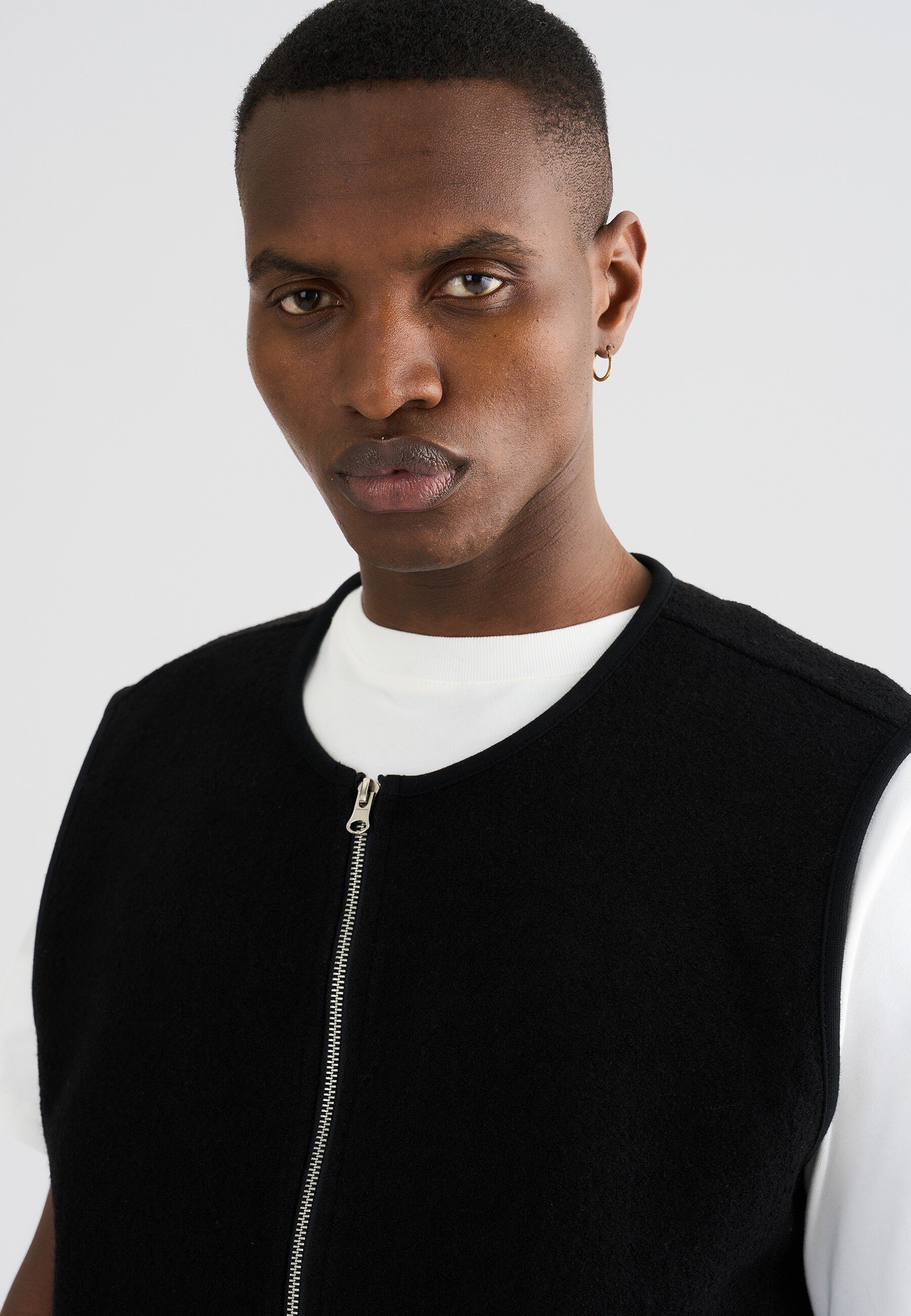 RTKIAN BOILED WOOL VEST