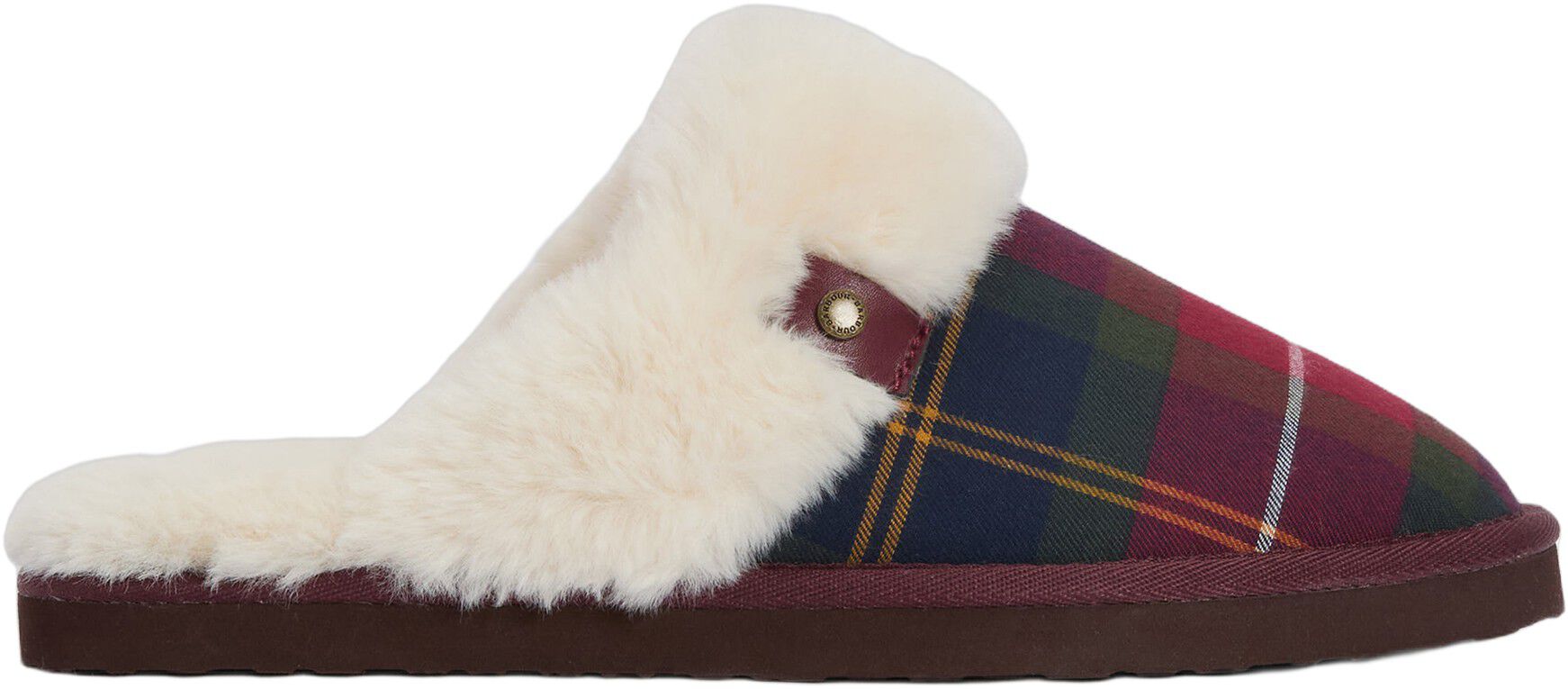 Barbour Claudia Tartan Mule Slipper