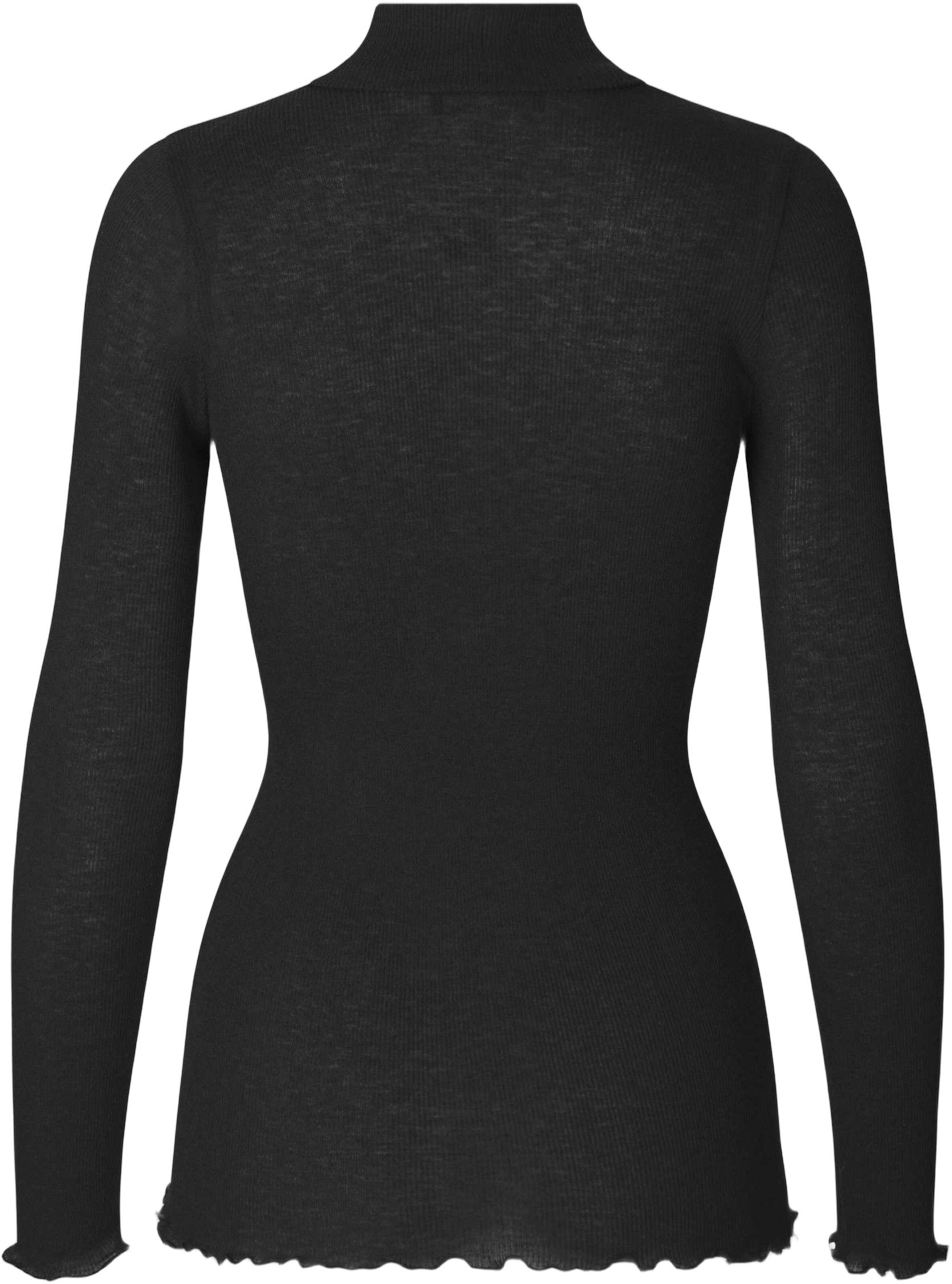 Wool t-shirt turtleneck regular ls