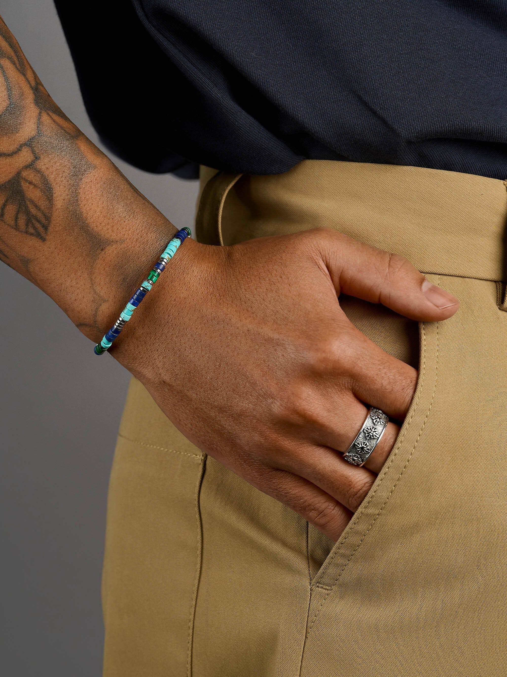 Riviera Ocean Heishi Bracelet