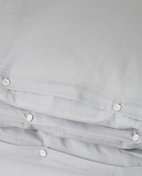 Hotel Cotton Sateen Lt Gray Pillowcase