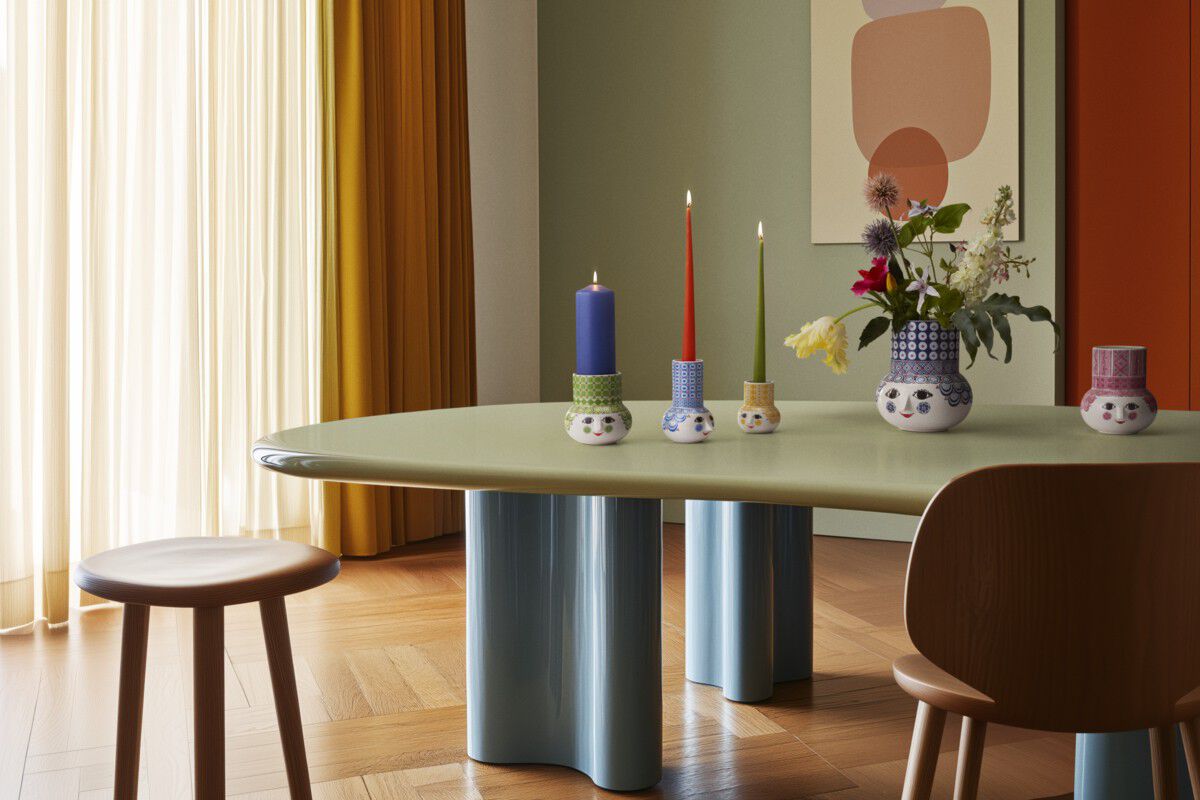 Olga Bloklysestage H12 gr&oslash;n