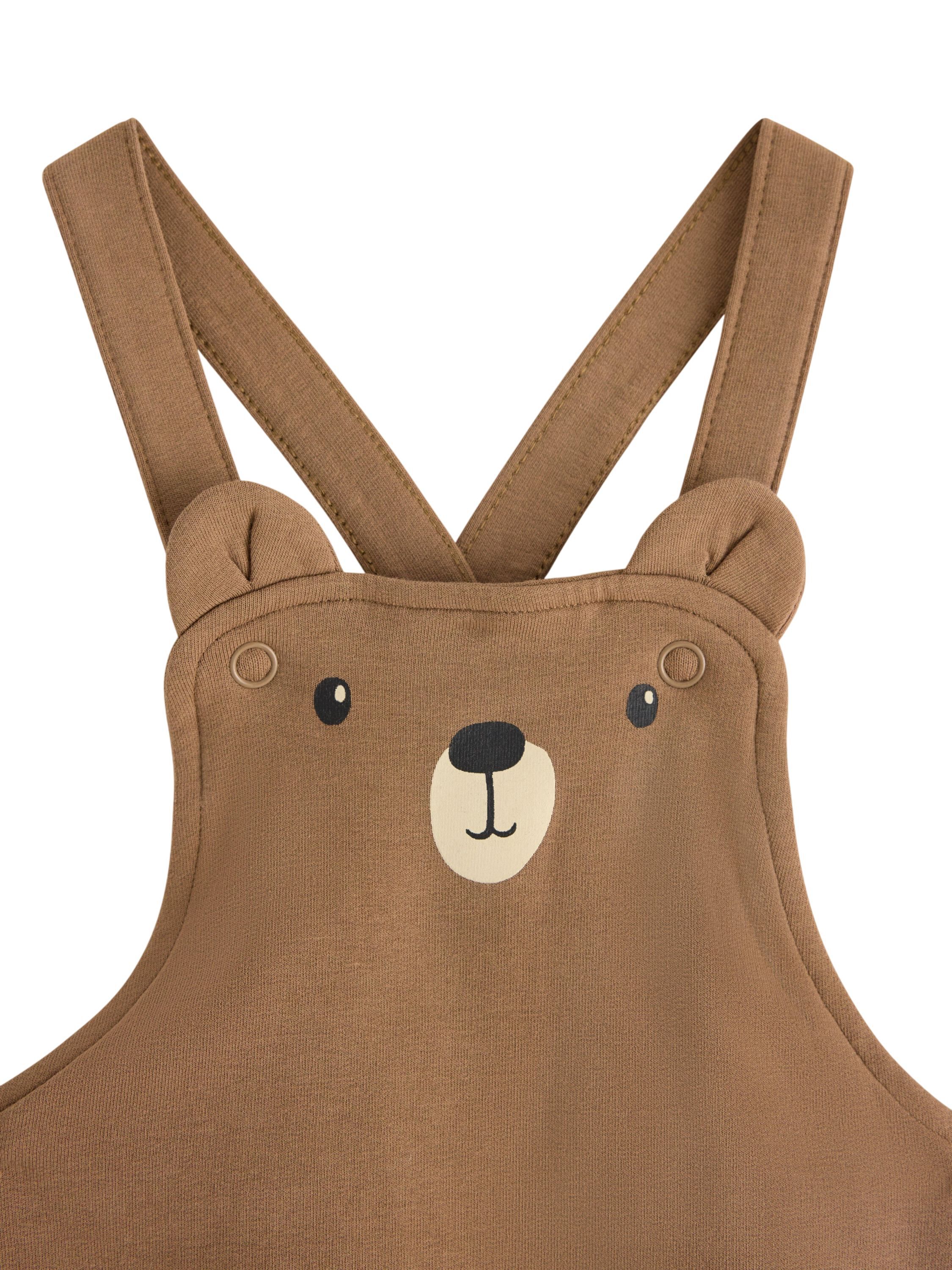 Comfy dungarees in cotton jersey wi