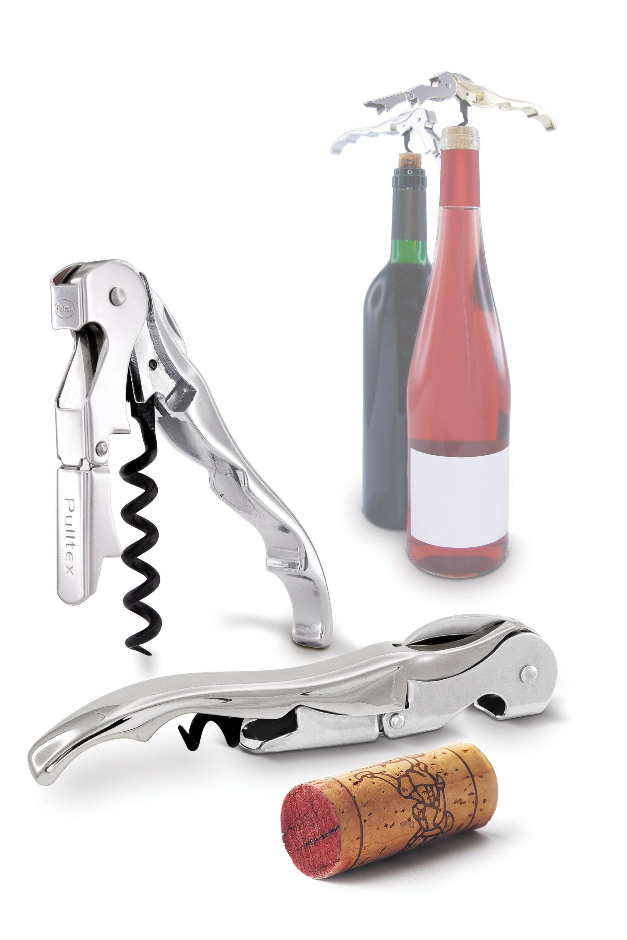 Vin&aring;bner Pulltaps Classic silver m hylster