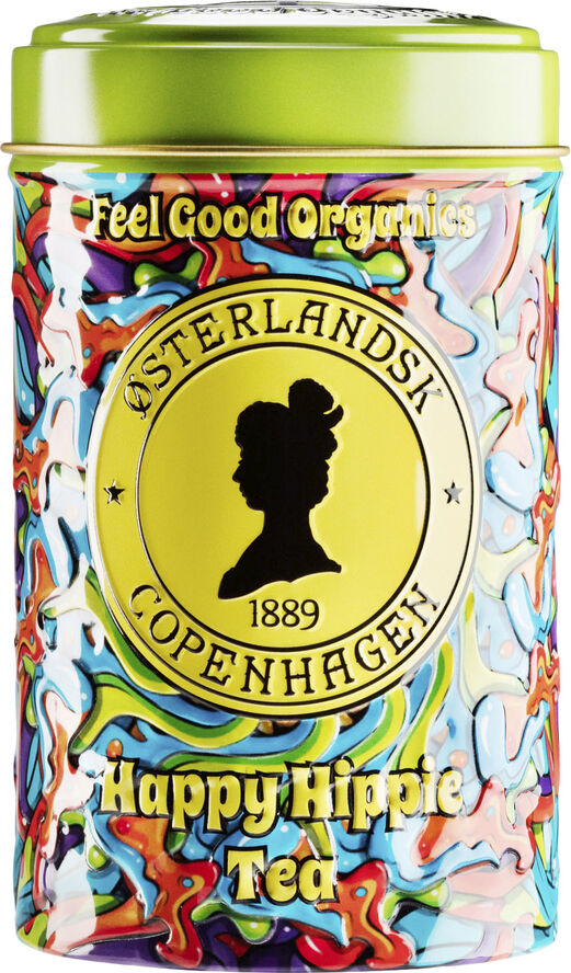 Happy Hippie Tea Organic, 125g dåse
