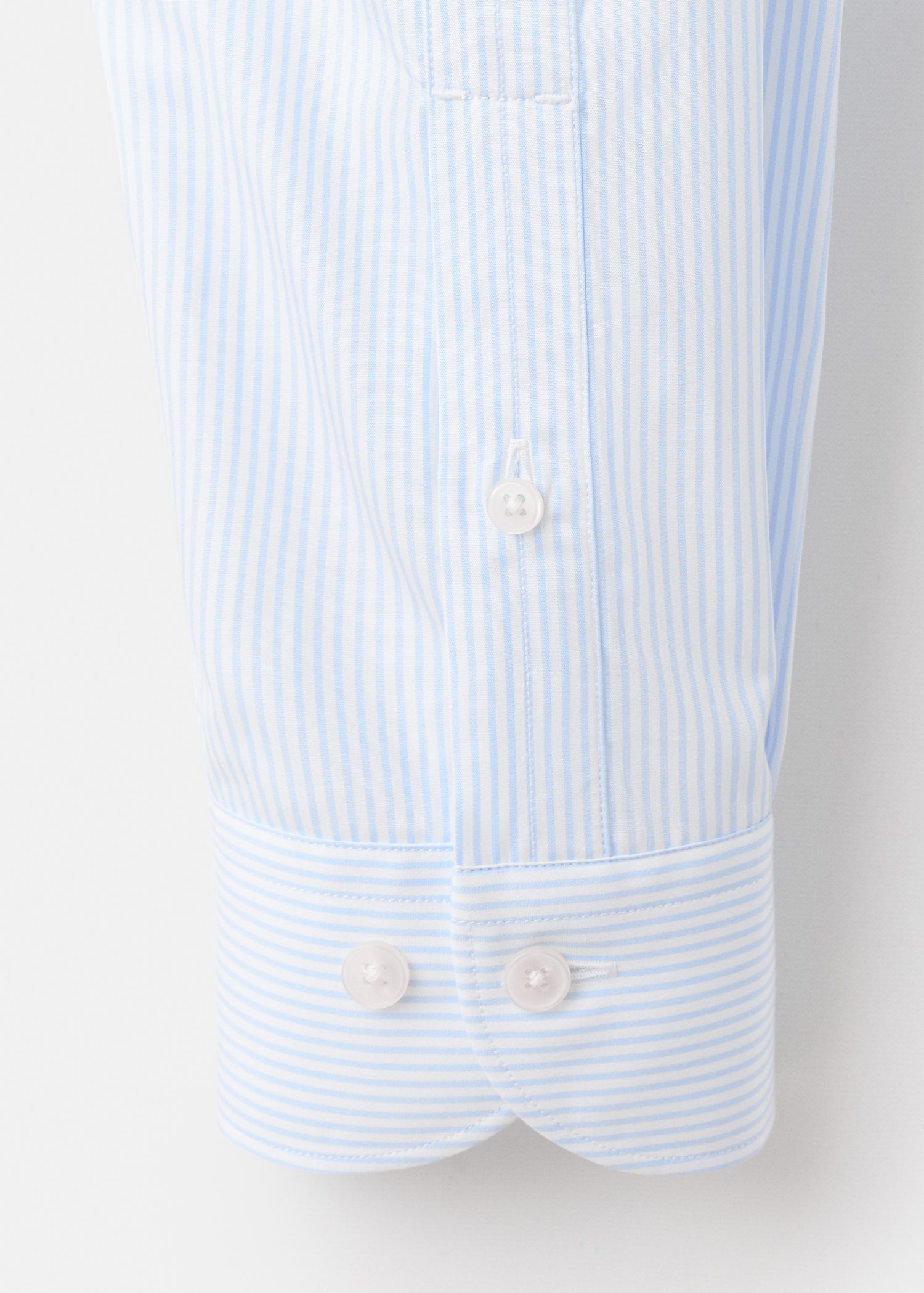 100% cotton striped slim-fit shirt