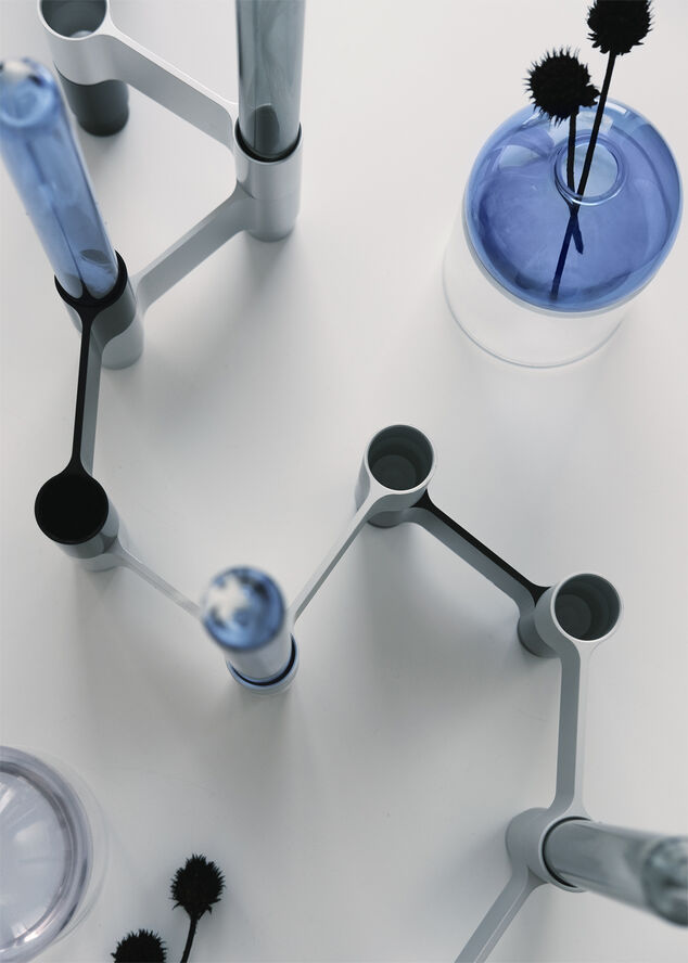 LINK, CANDLE HOLDER, BLACK ANODIZED, 11060B