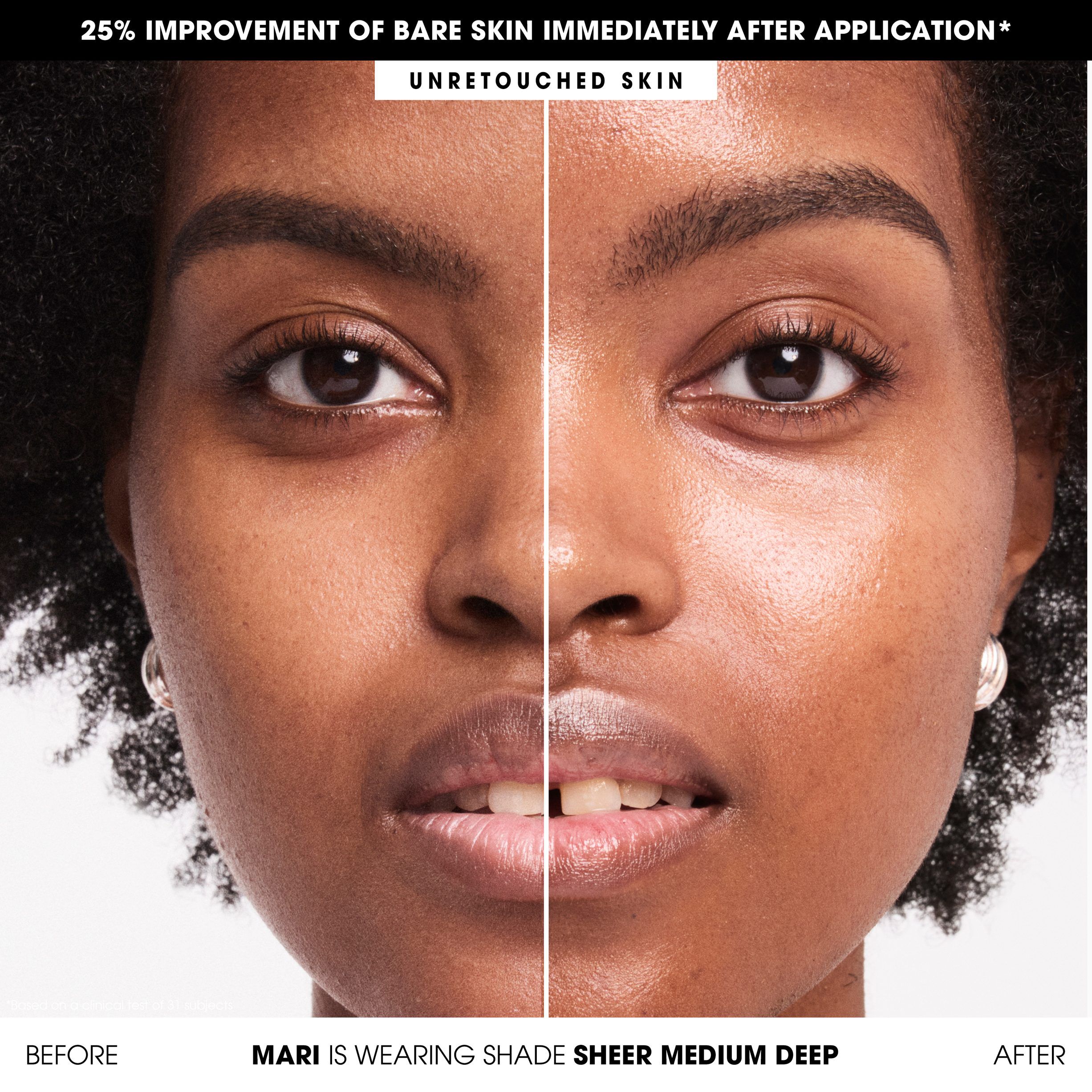 BARESKIN Daily Dewy Sunscreen Mineral SPF 30