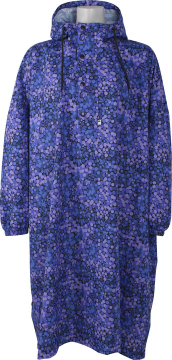 Danedream Drops Rain Poncho Dark Slate GEOFLEUR