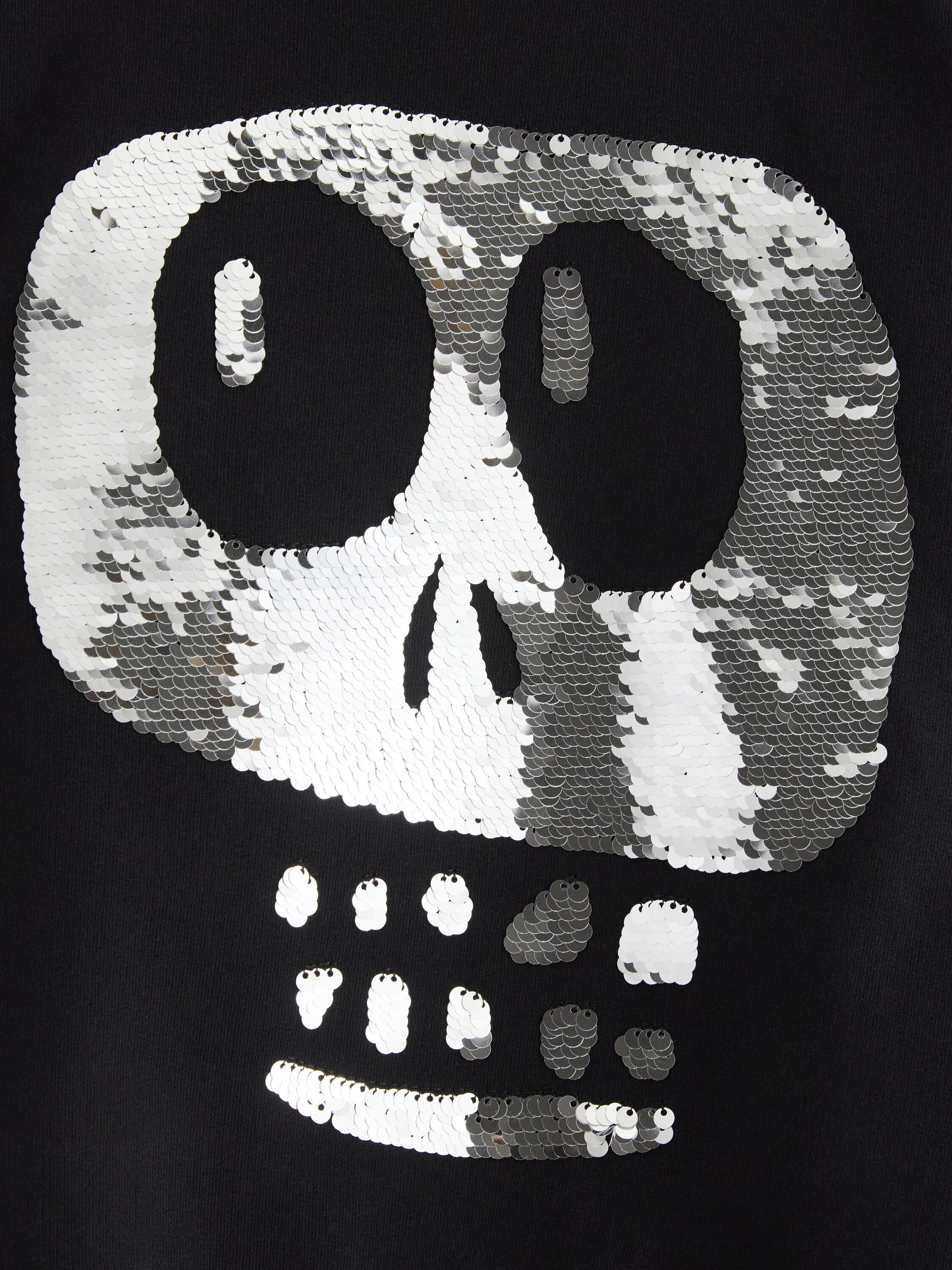 Sweatshirt in soft cotton jersey wi