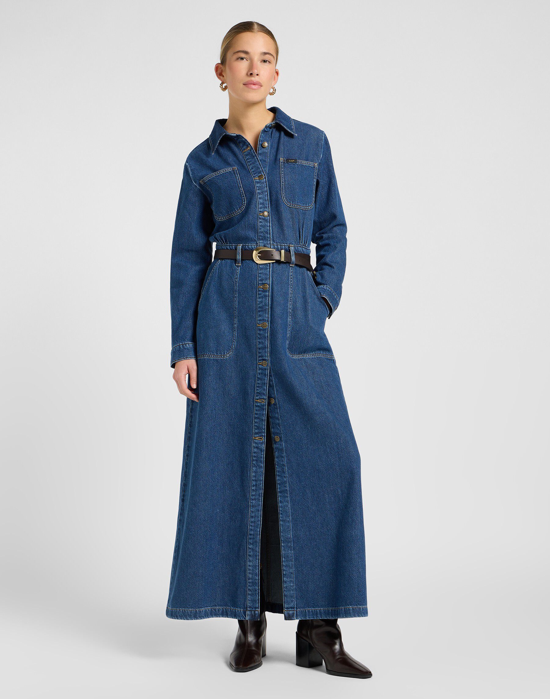 MAXI_DENIM_UTILITY_DRESS TIME_OF_OU