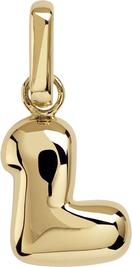 Puffer Letter Charm - L