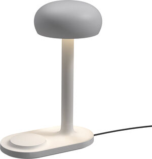 Emendo lampe med Qi trådløs oplader Cloud