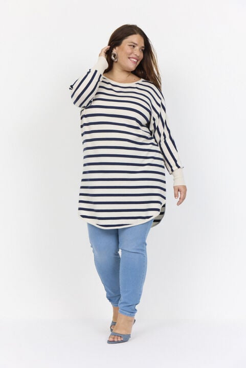 Curvy WA-SHANTI 6 Pullover Creme