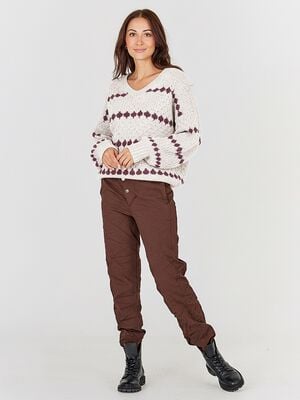 Bano Blouse stripe knit