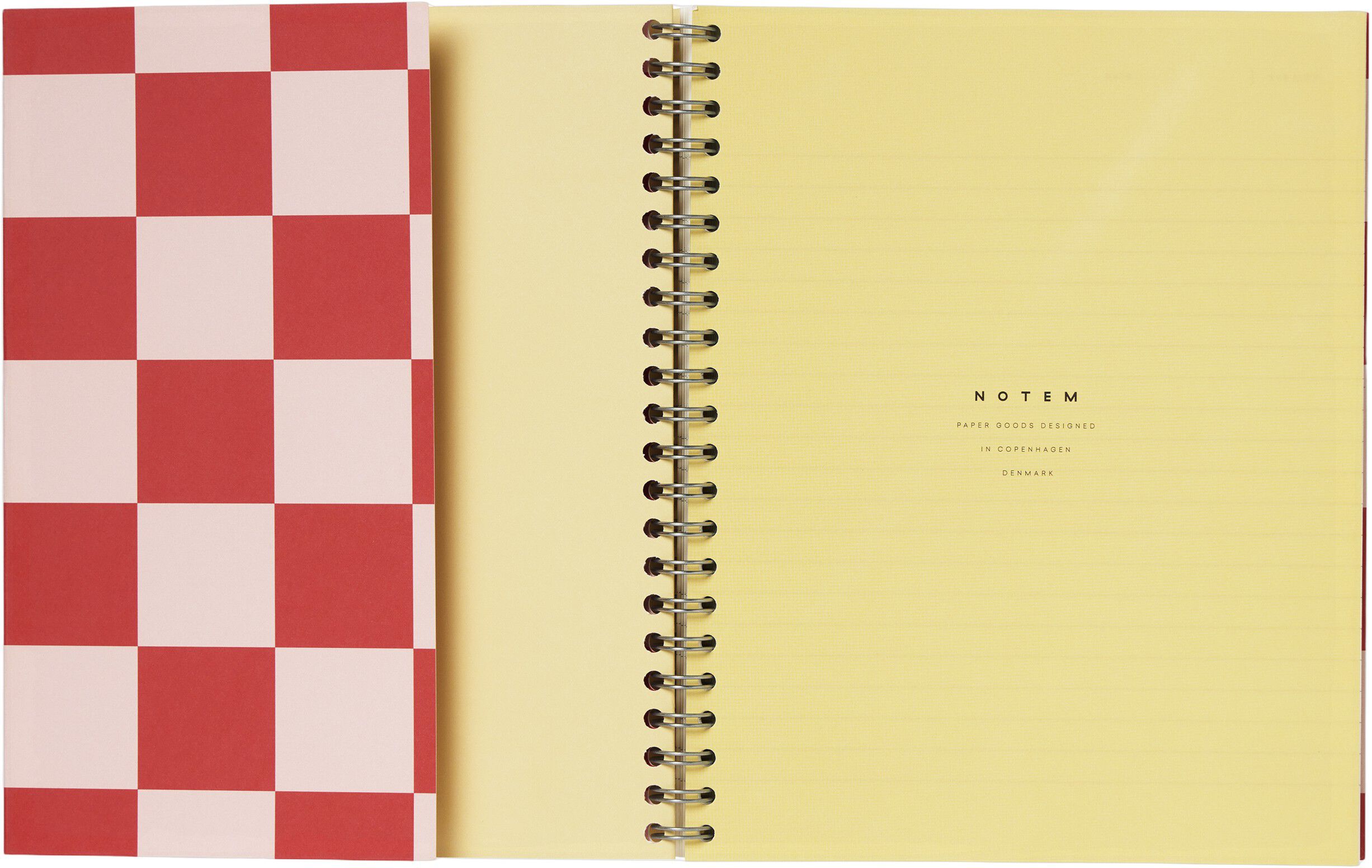 NELA notebook - Medium, Orange check