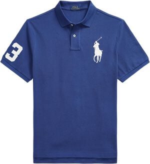 Classic Fit Big Pony Mesh Polo Shirt