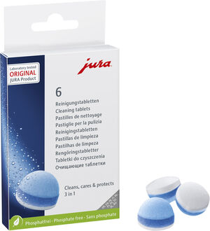 JURA Rensetabletter 3-faset, 6 stk.